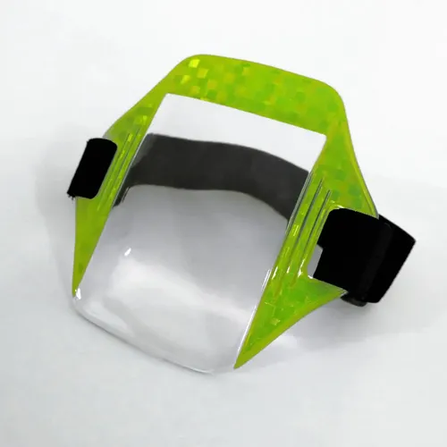 Dispositivo Porta credencial de vinil flexible para brazo