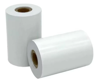 Dispositivo Etiquetas polipropileno blanco mate impreso 1 color / 15.000