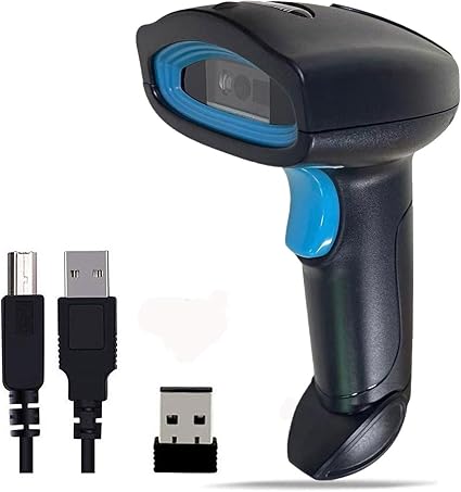 Dispositivo Lector de Codigos de barras de mano 1D y 2D QR, USB