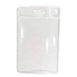 Dispositivo Portacredencial zipper plástico