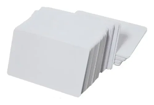 Dispositivo TARJETA PVC BLANCA A 300 DPI, 4 COLORES DOS LADOS