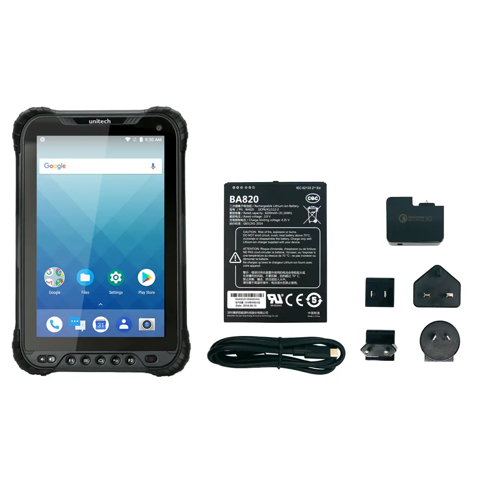 Dispositivo UNITECH Tableta Resistente TB85 8 Pulgadas 4G