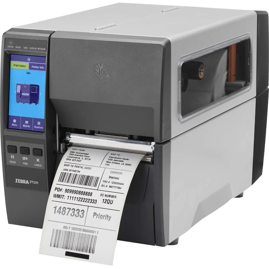 Dispositivo Zebra ZT231 Impresora industrial, usb, ethernet