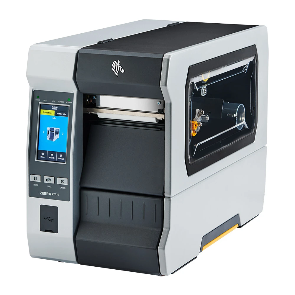 Dispositivo ZEBRA ZT610 4inch, 203 DPI, USB GIGABIT ETHERNET, BLUETOOTH 4.0, RFID UHF US And Canada